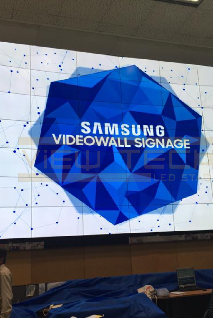 ติดตั้งจอขนาดใหญ่ Video Wall 8x7 Samsung 55"ห้อง Control Room